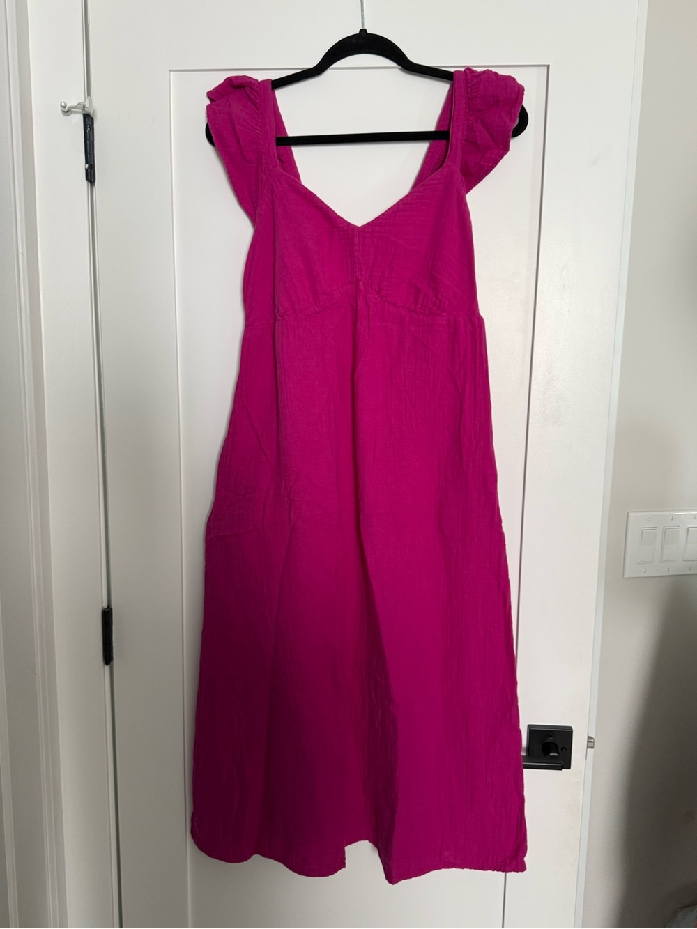 No Boundaries gauze pink dress